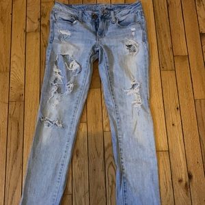 I love these jeans they are so cute but , i can’t fit them anymore